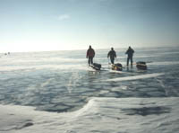 Зимний поход по байкальскому льду