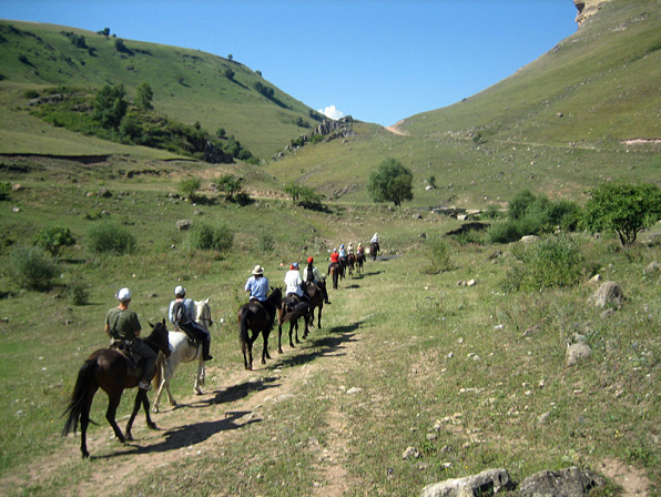 Конный тур по Кавказу