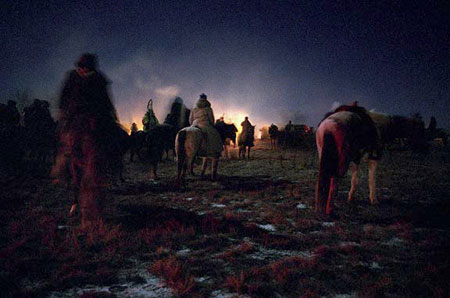 Выпас лошадей ночью поход в ночьное